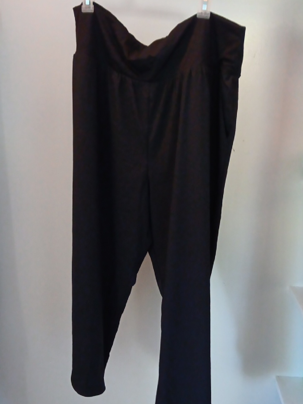 HALARA Black WIDE-Leg High-Waist Pants Size 2X NWT